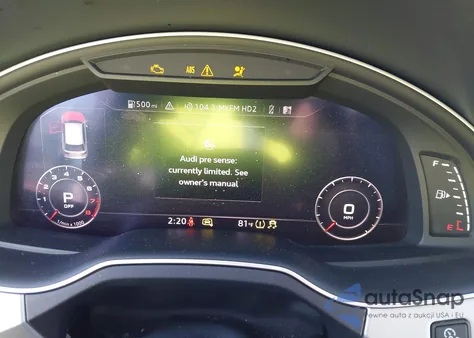 2018 Audi Q7 2.0T Premium from USA, damaged, VIN WA1LHAF77JD039124